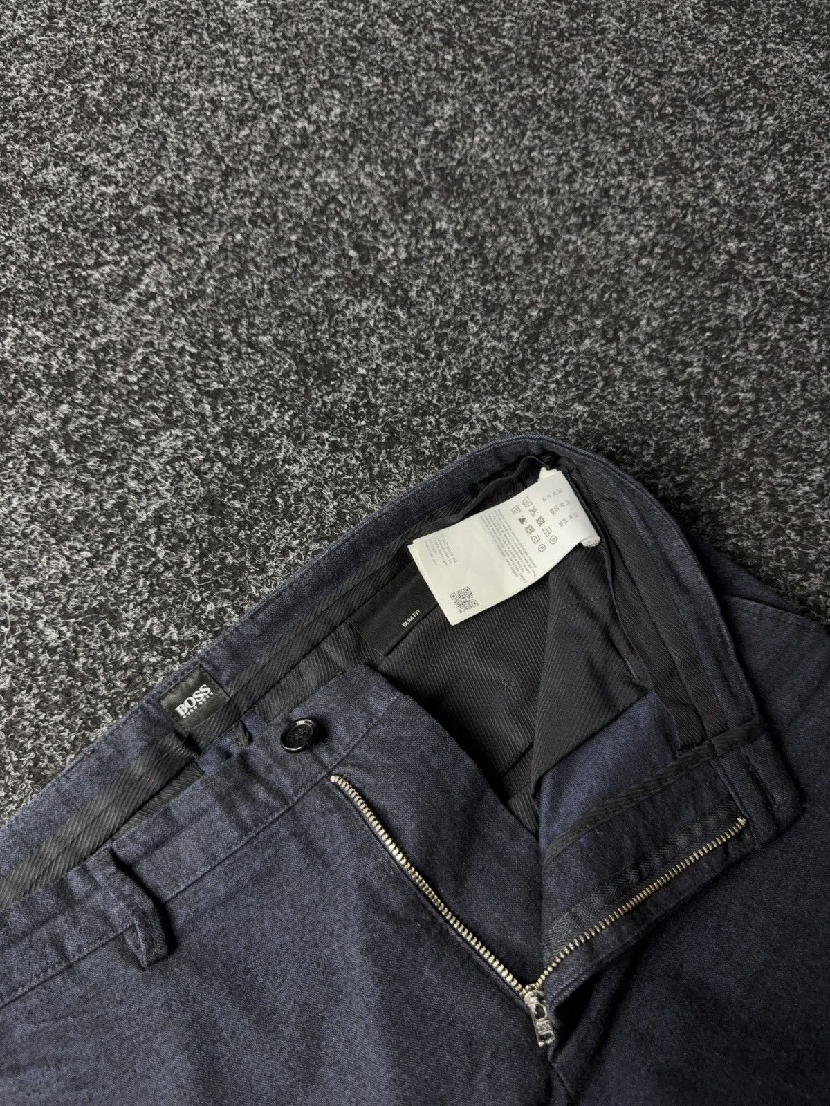 Hugo Boss Vintage 00s Y2K Hugo BOSS Designer Retro Luxury pants Size US 30 / EU 46 - 5 Thumbnail