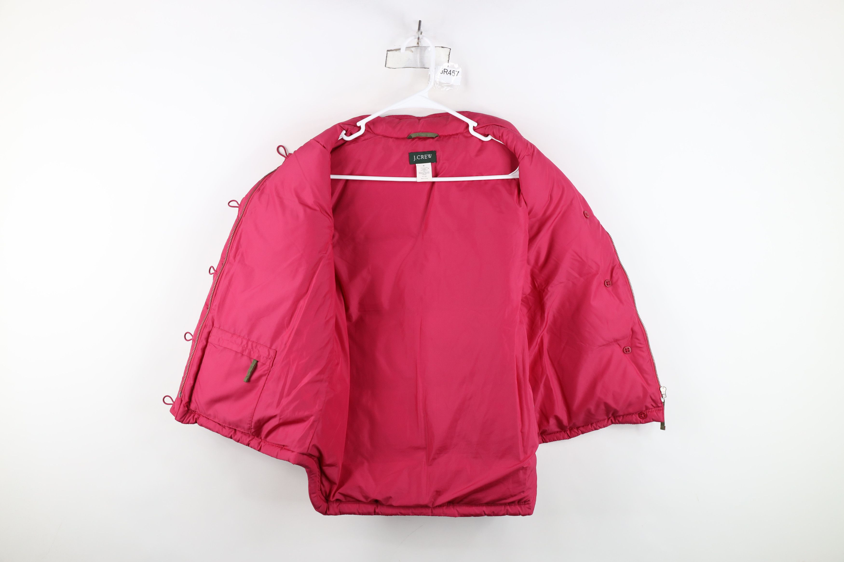 J.Crew Vintage J Crew Down Insulated Big Button Putfer Vest Jacket Size M / US 6-8 / IT 42-44 - 9 Thumbnail