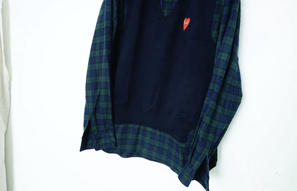 Comme des Garcons Comme des Garçons Fake Two-Piece Shirt Size US S / EU 44-46 / 1 - 4 Thumbnail