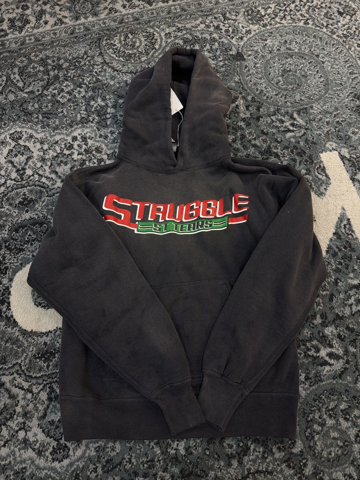 DENIM TEARS × Saint Michael Saint Michael denim tears struggle hooded sweatshirt black Size US M / EU 48-50 / 2 - 1 Thumbnail