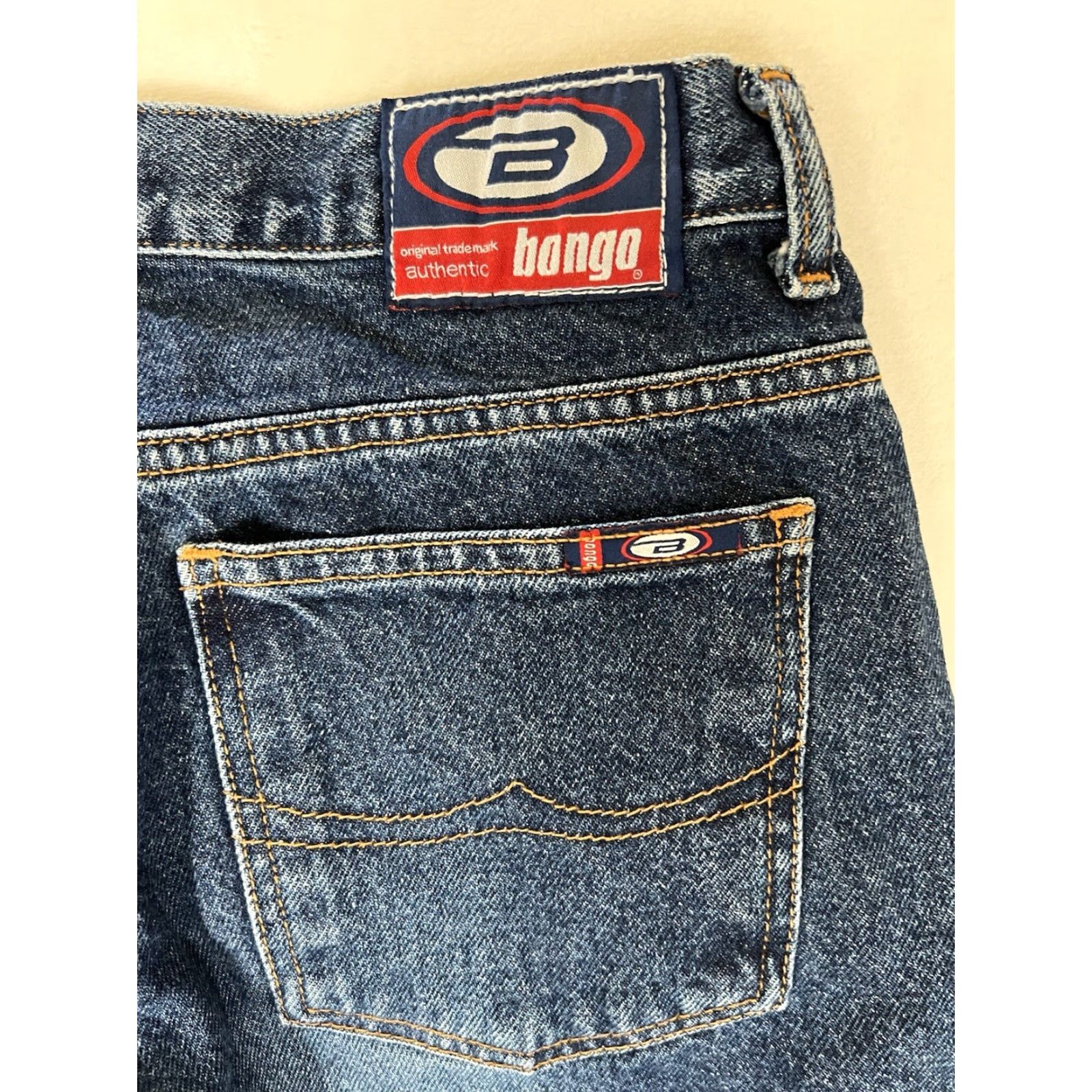 Vintage VINTAGE Bongo Capris Jeans Denim Size 30 Waist 21in Studded Blue Y2K Women Size 30" / US 8 / IT 44 - 7 Thumbnail