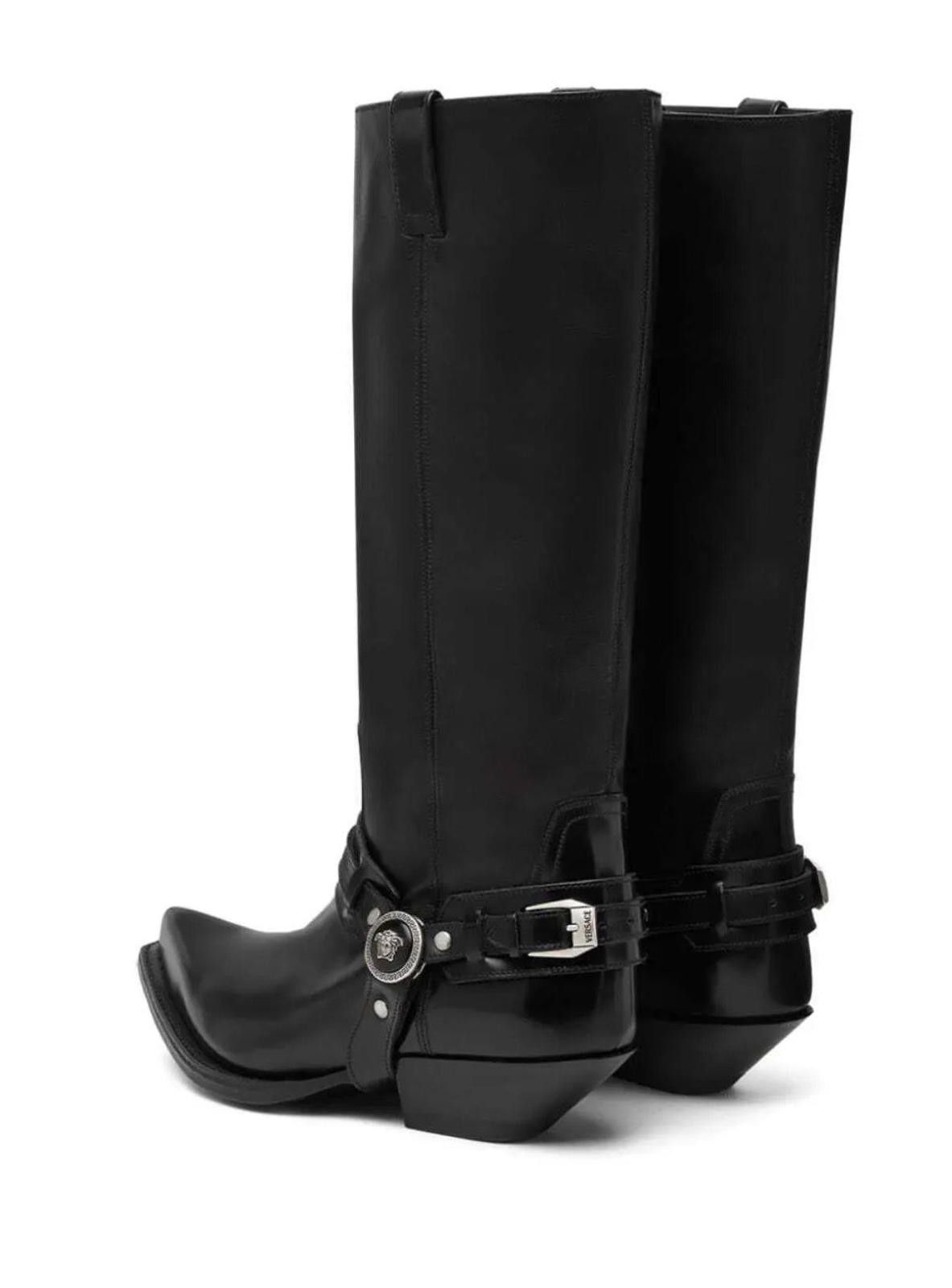 Versace Versace Texano Knee High Boots Size US 5 / IT 35 - 3 Thumbnail