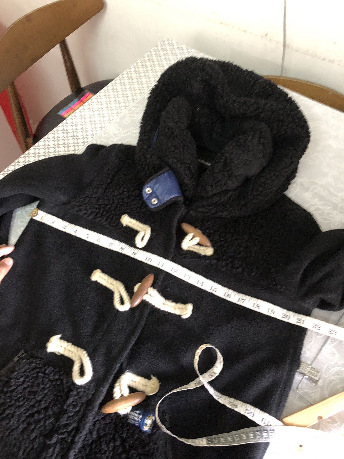 Issey Miyake Nice🥷Mercibeaucoup by Issey Miyake Big Hoodie Fleece Jacket Size L / US 10 / IT 46 - 16 Thumbnail