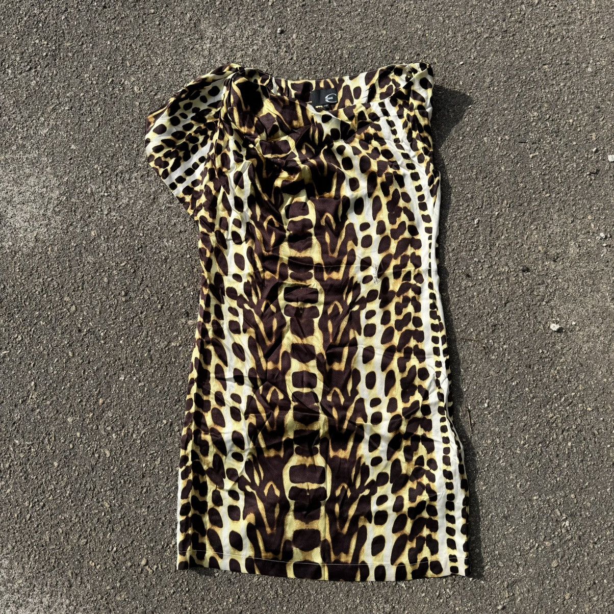 Just Cavalli leopard dress just cavalli rare roberto cavalli luxury Size M / US 6-8 / IT 42-44 - 1 Thumbnail