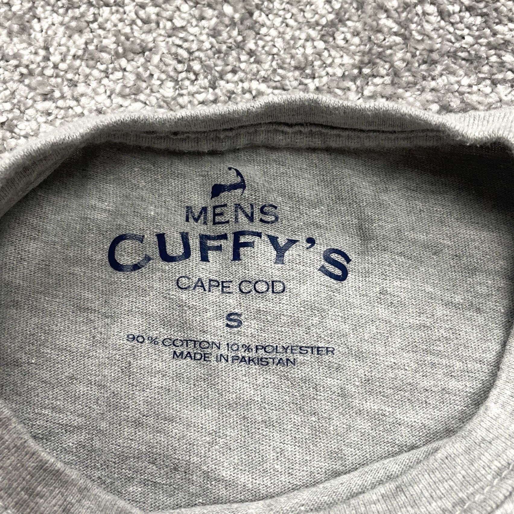Logo 7 Cape Cod Shirt Men’s Small Gray Long Sleeve Logo Crew Tee Top Size US S / EU 44-46 / 1 - 3 Thumbnail