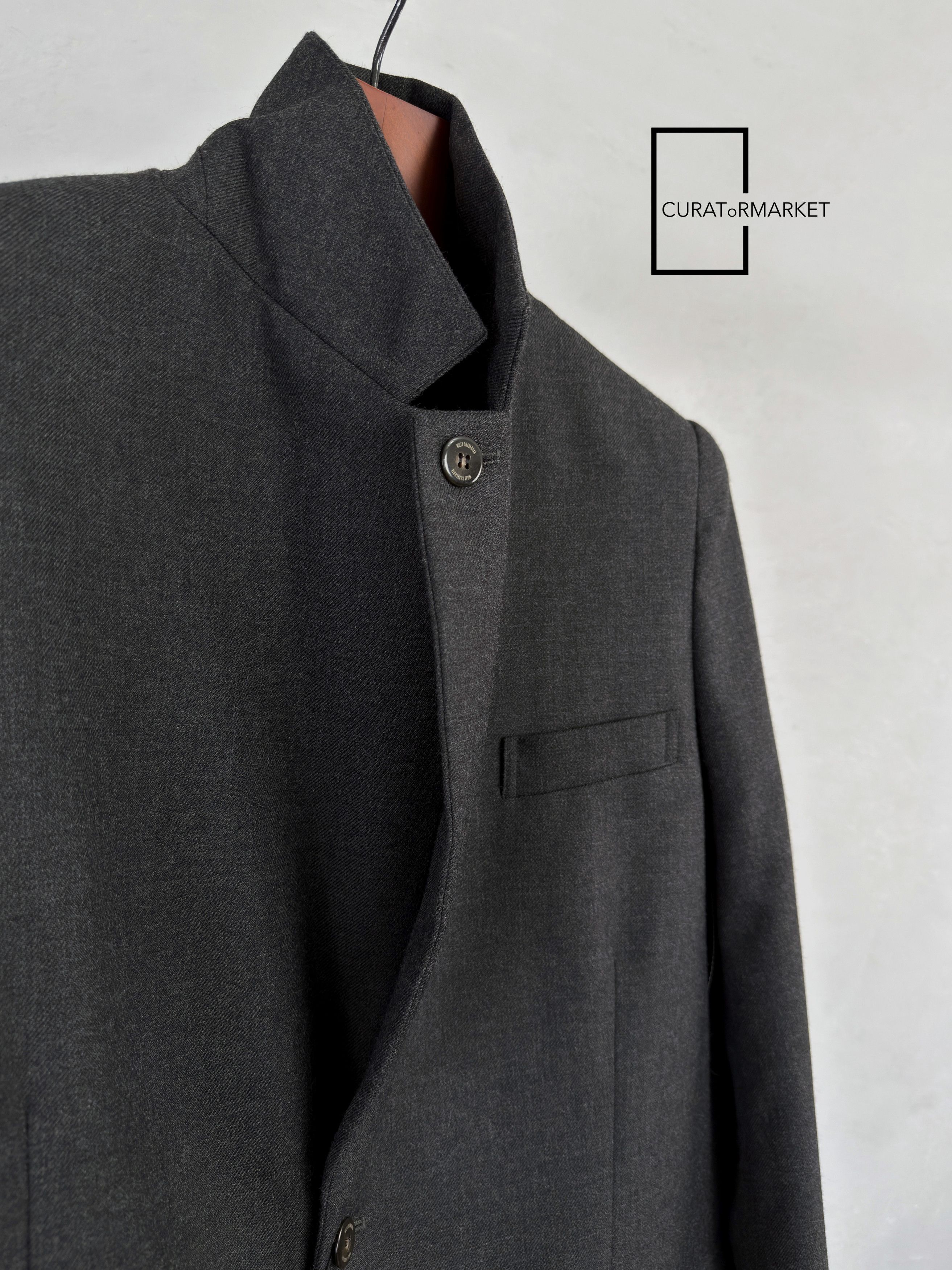 Willy Chavarria Runway Oversized Tailoring Wool Chuco Blazer Tarantula FW25 Size US S / EU 44-46 / 1 - 7 Thumbnail