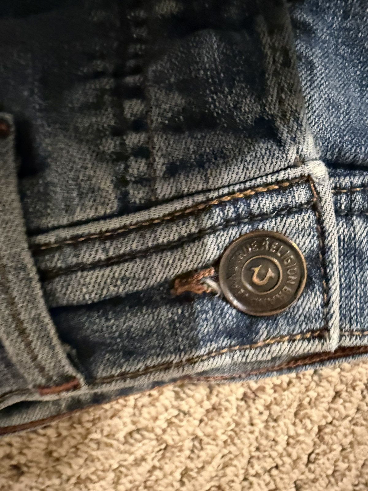 True Religion True Religion x Russell Westbrook Rocco Skinny Jean🔥 Size US 28 / EU 44 - 2 Thumbnail