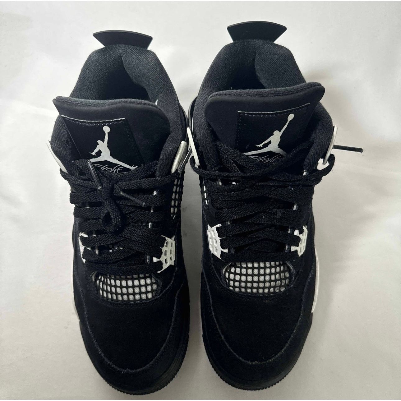 Jordan Brand × Nike Size 8 - Nike Air Jordan 4 Retro White Thunder Men's Shoes Size US 8 / EU 41 - 4 Thumbnail