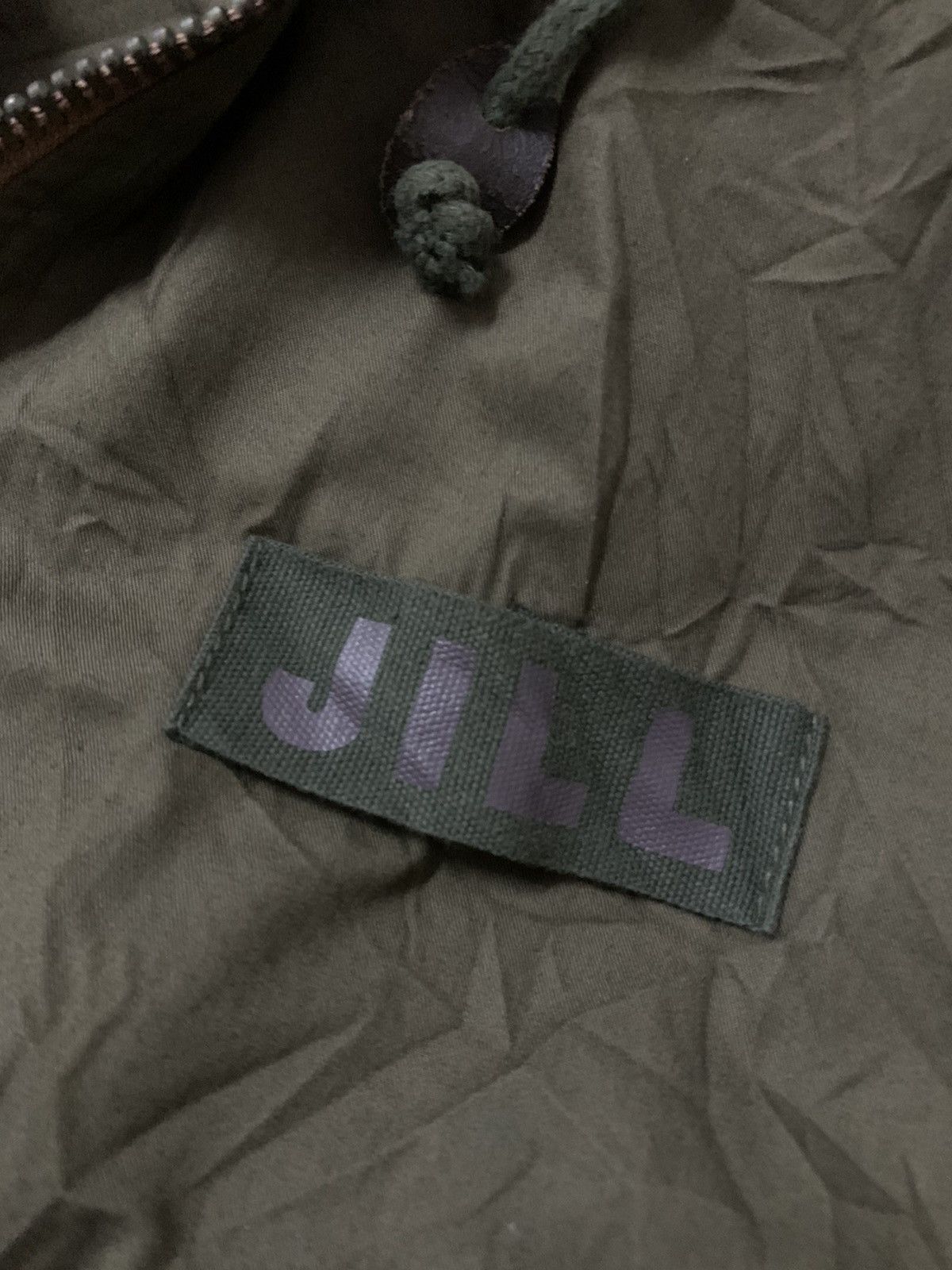 Jil Stuart 💥Vtg Jill Stuart Military Poncho Hoodie Size ONE SIZE - 7 Thumbnail