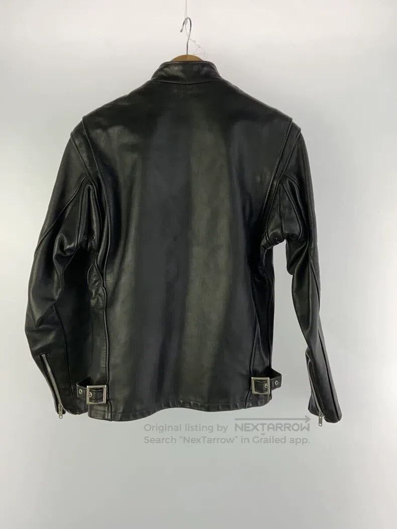 Other Straight stand-up collar leather jacket, thick cowhide Size US S / EU 44-46 / 1 - 2 Thumbnail