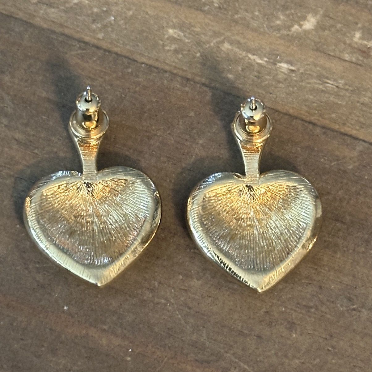 Monet Monet paved crystal drop heart earrings Size ONE SIZE - 6 Thumbnail
