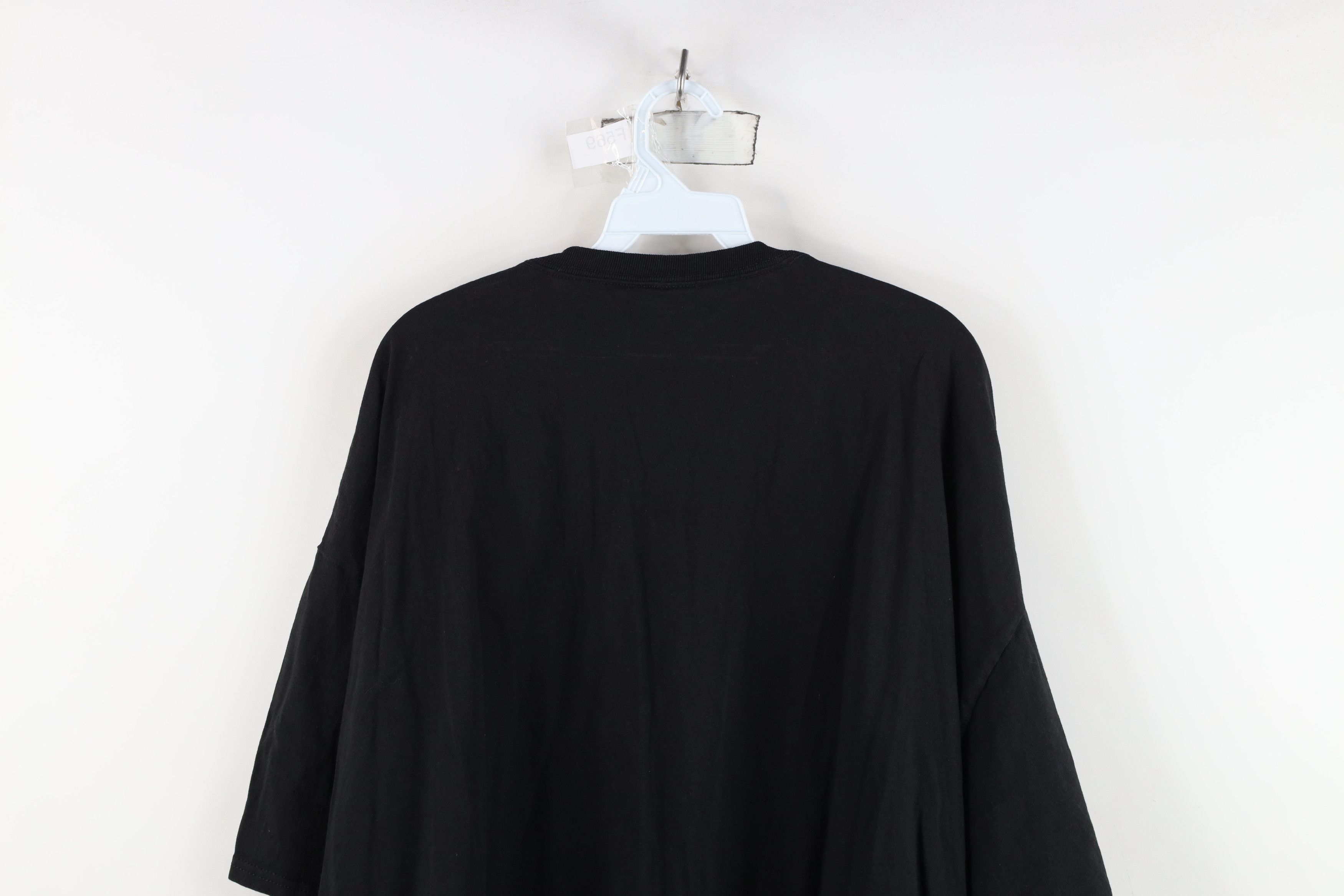 Vintage Vintage 90s Streetwear Short Sleeve T-Shirt Black Cotton Size US XXL / EU 58 / 5 - 12 Thumbnail