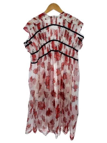 Comme des Garcons Comme des Garcons White retro floral design dress Size S / US 4 / IT 40 - 2 Thumbnail