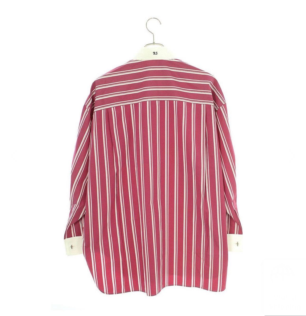 Raf Simons Red & White Striped Shirt Size US XS / EU 42 / 0 - 6 Thumbnail