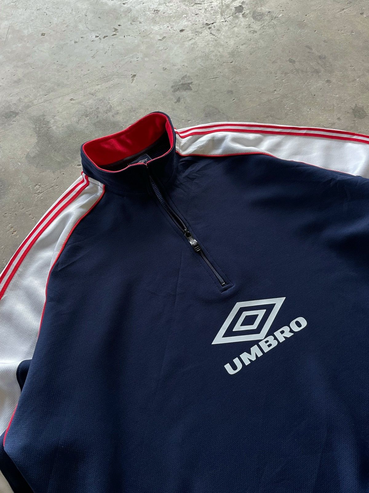Umbro 90s - umbro half zipp Size US XL / EU 56 / 4 - 5 Thumbnail