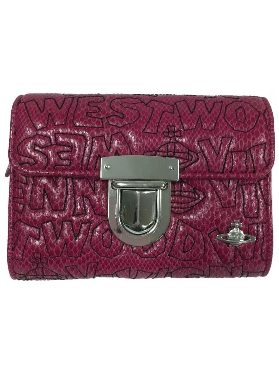 Vivienne Westwood Orb Stitch Snakeskin Leather Wallet Size ONE SIZE - 1 Thumbnail
