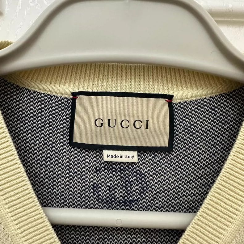 Gucci Gucci Full-print logo knit sweater 2504-Nextarrow Size US S / EU 44-46 / 1 - 2 Thumbnail