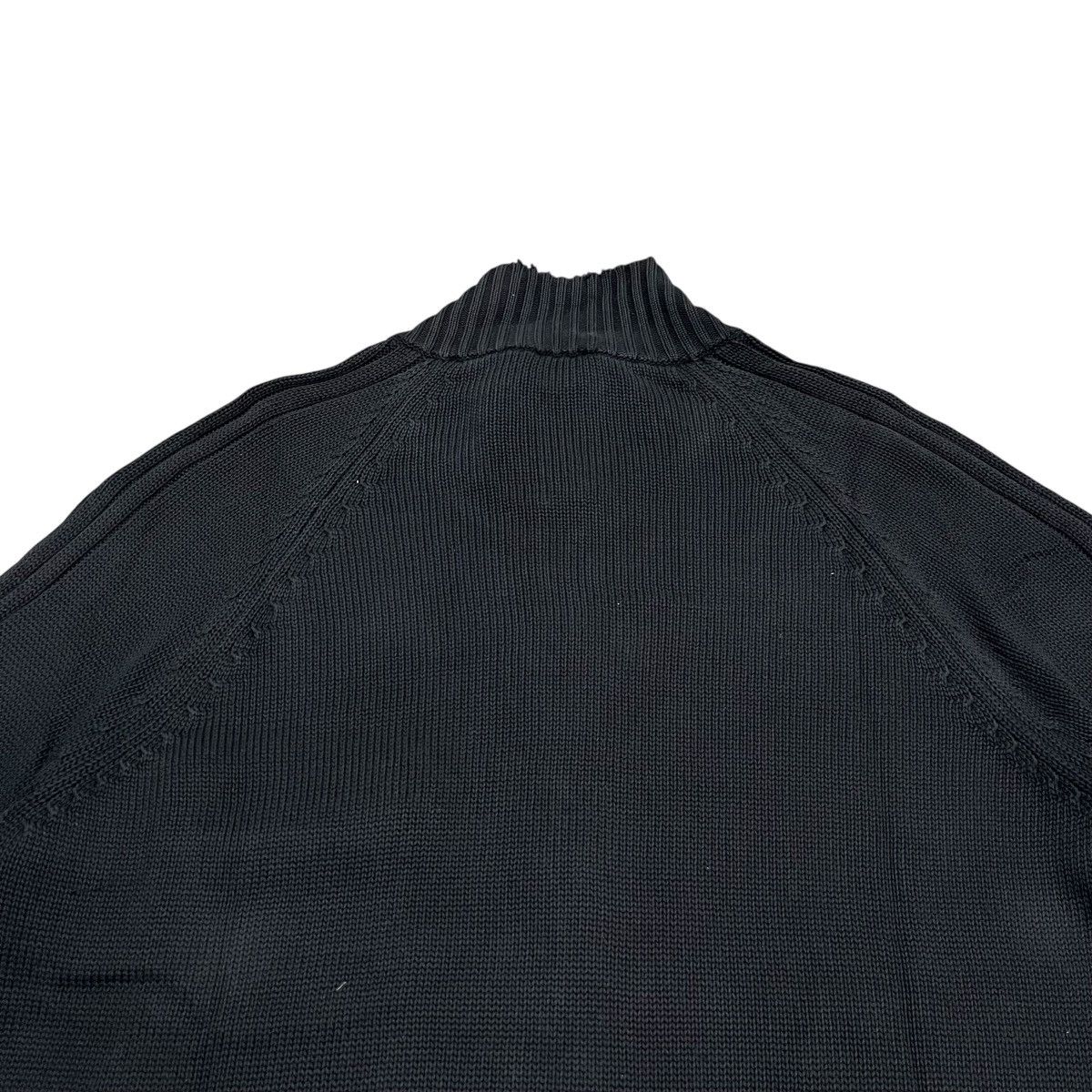 Calvin Klein Full Zip Cable Knit Black Sweater Lgb Style Ifsix Size US XL / EU 56 / 4 - 10 Thumbnail