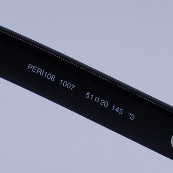 Palm Angels Palm Angels PERI108 MELROSE 1007 Sunglasses Black Cat Eye Size ONE SIZE - 8 Thumbnail