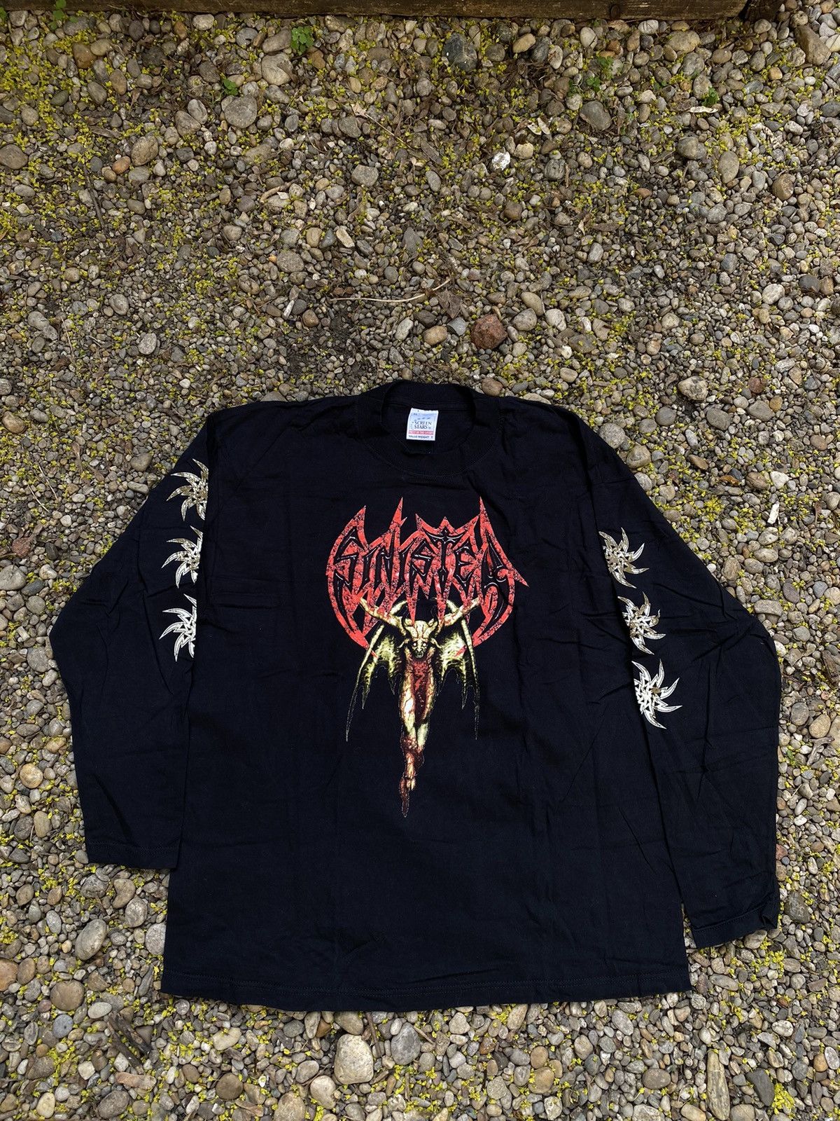 Vintage Vintage Sinister Dark Metal Longsleeve Size US XL / EU 56 / 4 - 3 Thumbnail