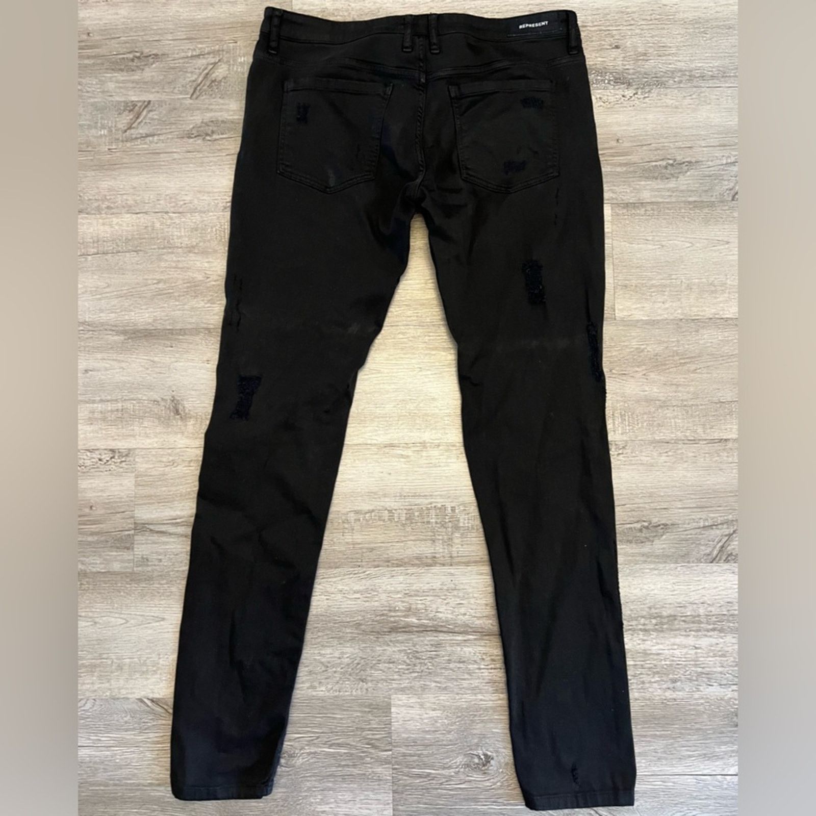 Represent Clo. Represent Clo Destroyer denim in black Size US 34 / EU 50 - 3 Thumbnail