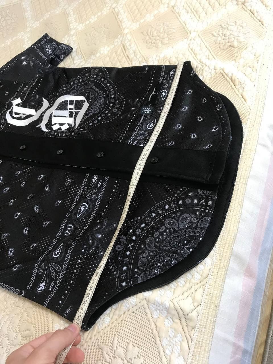 Criminal Damage 🔥 Criminal Damage Bandana Rare Button Up Shirt Vintage Black Size US S / EU 44-46 / 1 - 11 Thumbnail