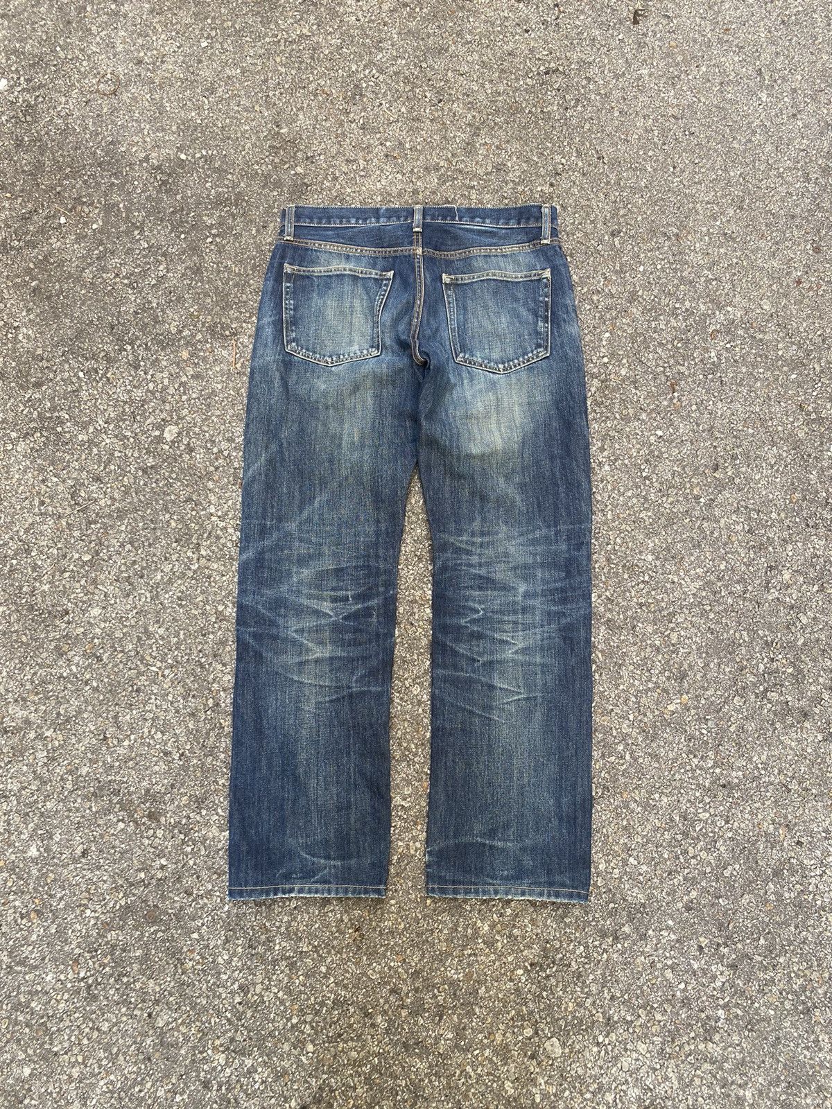 Hysteric Glamour Japanese Mud Wash Denim Faded Rusty Jeans Beautiful Pants Size US 33 - 9 Thumbnail