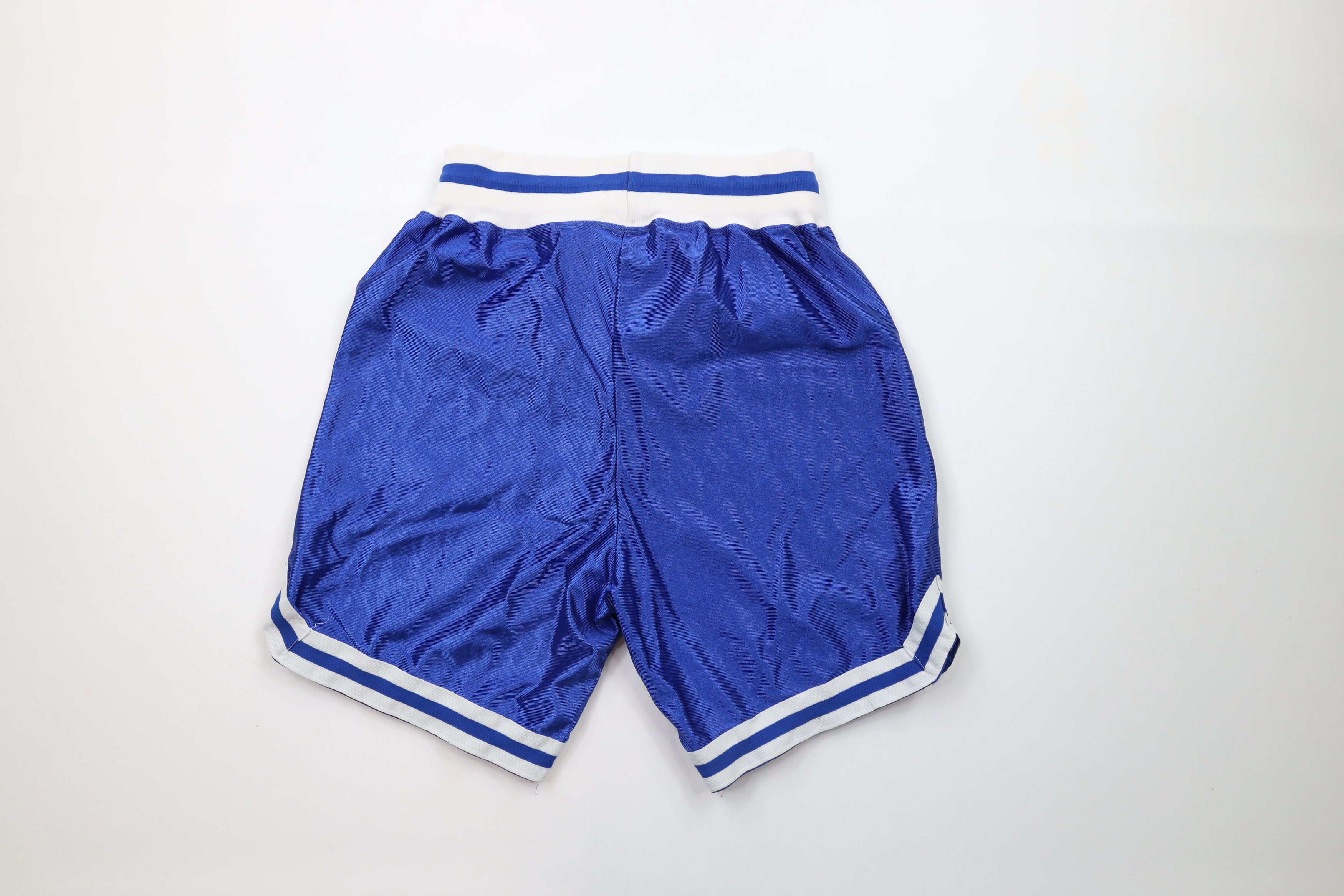 Vintage Vintage 80s 90s Silky Nylon Above Knee Basketball Shorts USA Size US 32 / EU 48 - 10 Thumbnail