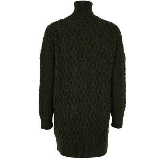 Max Mara MAX MARA Knit Turtleneck Green Wool Sweater New & Authentic Size M / US 6-8 / IT 42-44 - 2 Thumbnail