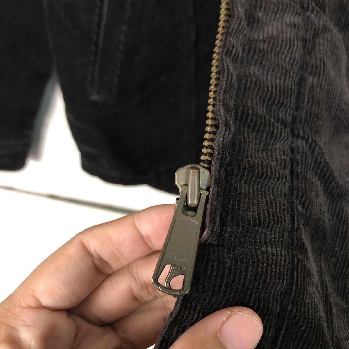 Levi's 📌Vintage Biker Chore Jacket Levi's Corduroy Mink Fur Collar Size US L / EU 52-54 / 3 - 17 Thumbnail