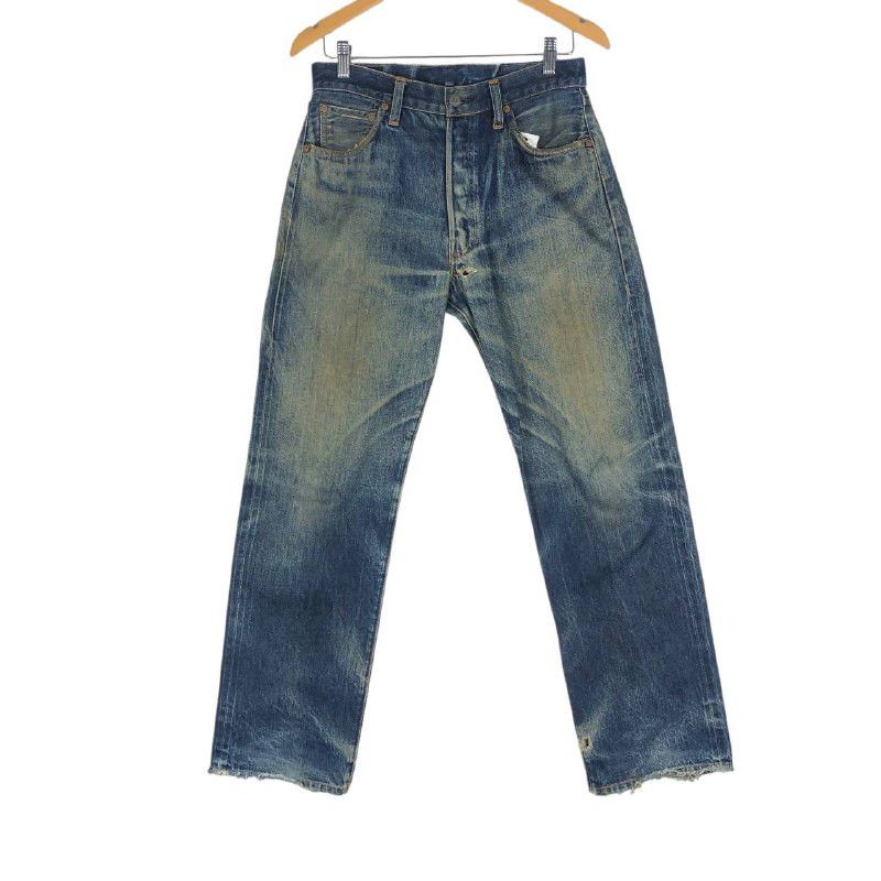 Levi's Vintage Levi's 501xx Distressed Denim Jeans Size US 30 / EU 46 - 2 Thumbnail
