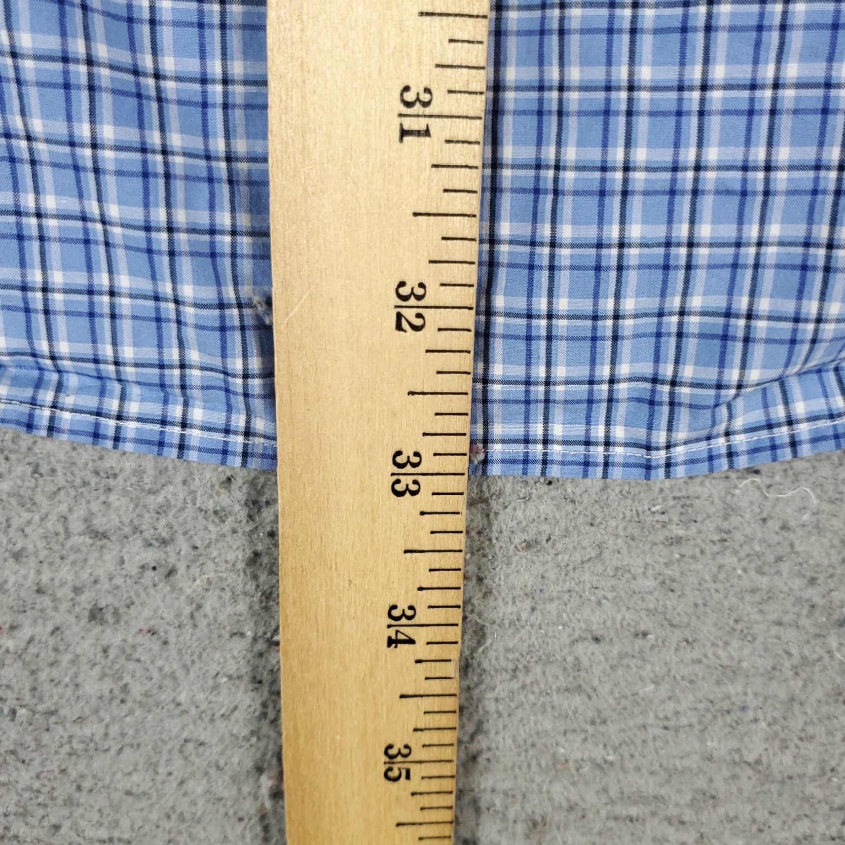 Ralph Lauren Ralph Lauren Shirt Men XL Blue Plaid Button-Up Long Sleeve Casual Button-Front Polo Pony Classic American Preppy wide fit Mens Size US XL / EU 56 / 4 - 5 Thumbnail