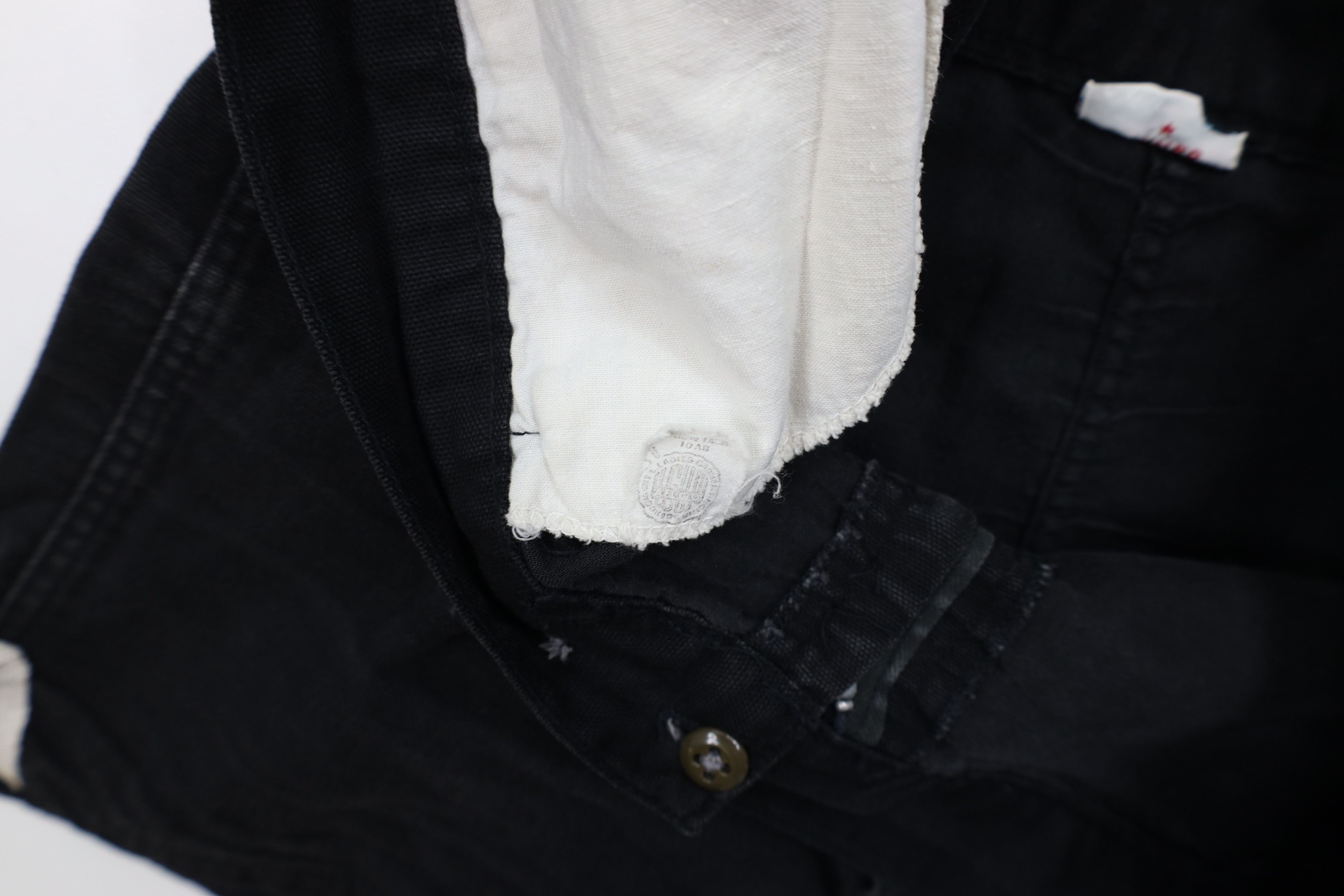 Vintage Vintage 50s Streetwear Seafarers Above Knee Shorts Black USA Size US 30 / EU 46 - 10 Thumbnail