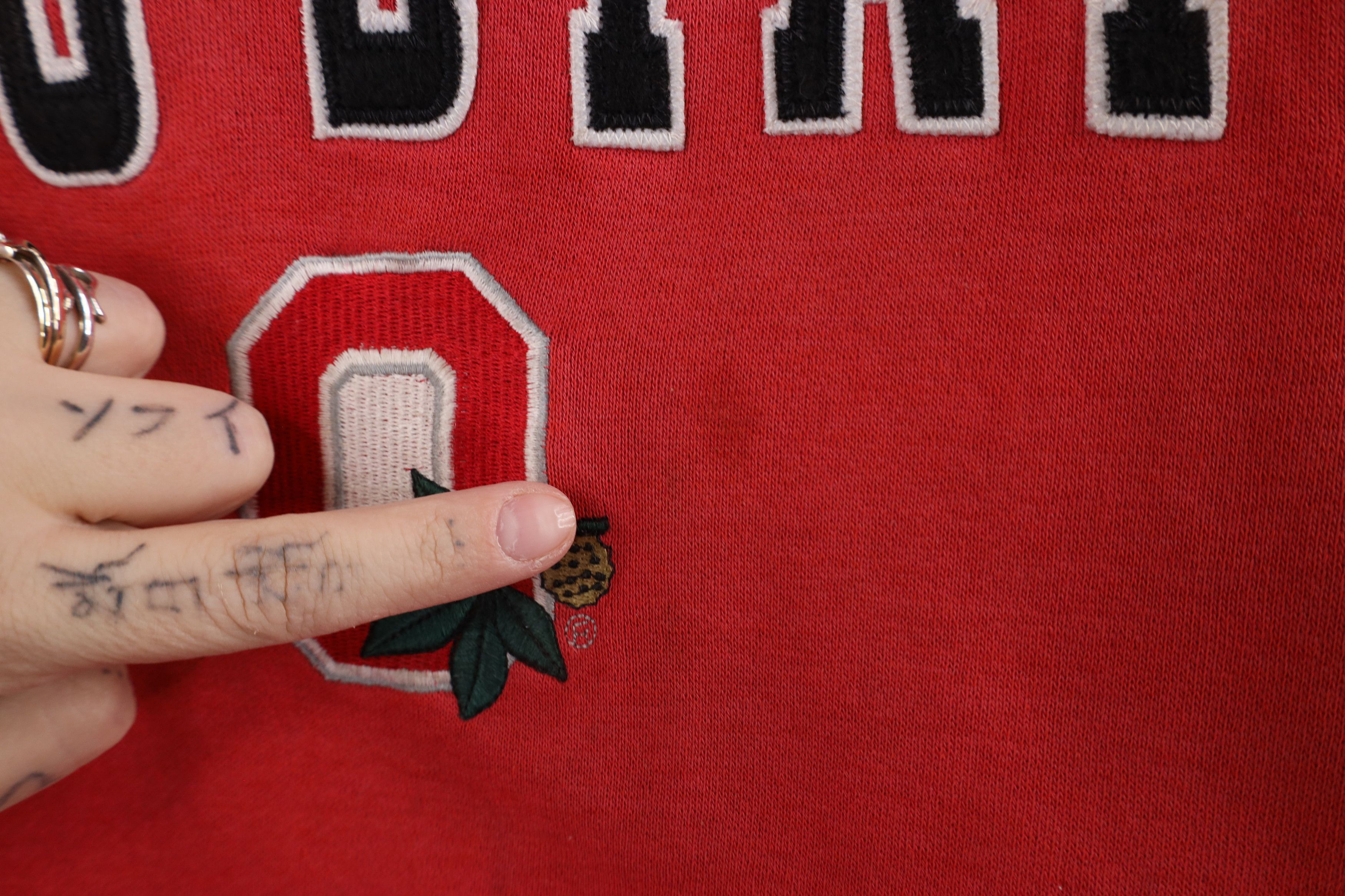 Vintage Vintage Spell Out Ohio State University Hoodie Sweatshirt Size US M / EU 48-50 / 2 - 6 Thumbnail