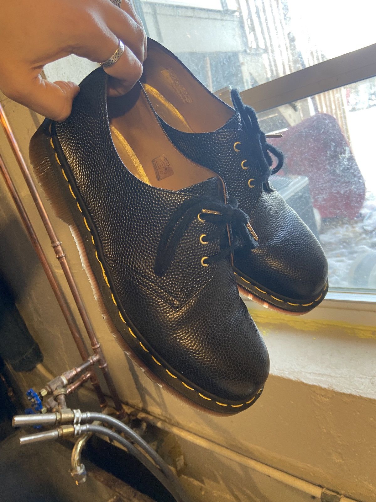 Dr. Martens Doc Marten black 1461 special 50th anniversary edition Size US 10 / EU 43 - 1 Thumbnail