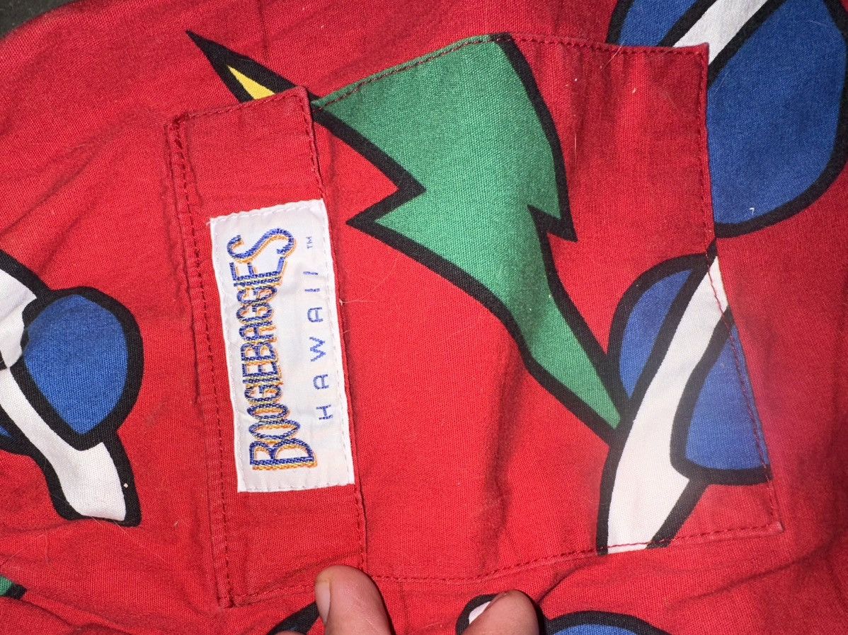 Vintage Vintage Crazy Shirts Boogie Baggies Shorts Hawaii AOP Grail Size US 32 / EU 48 - 5 Thumbnail