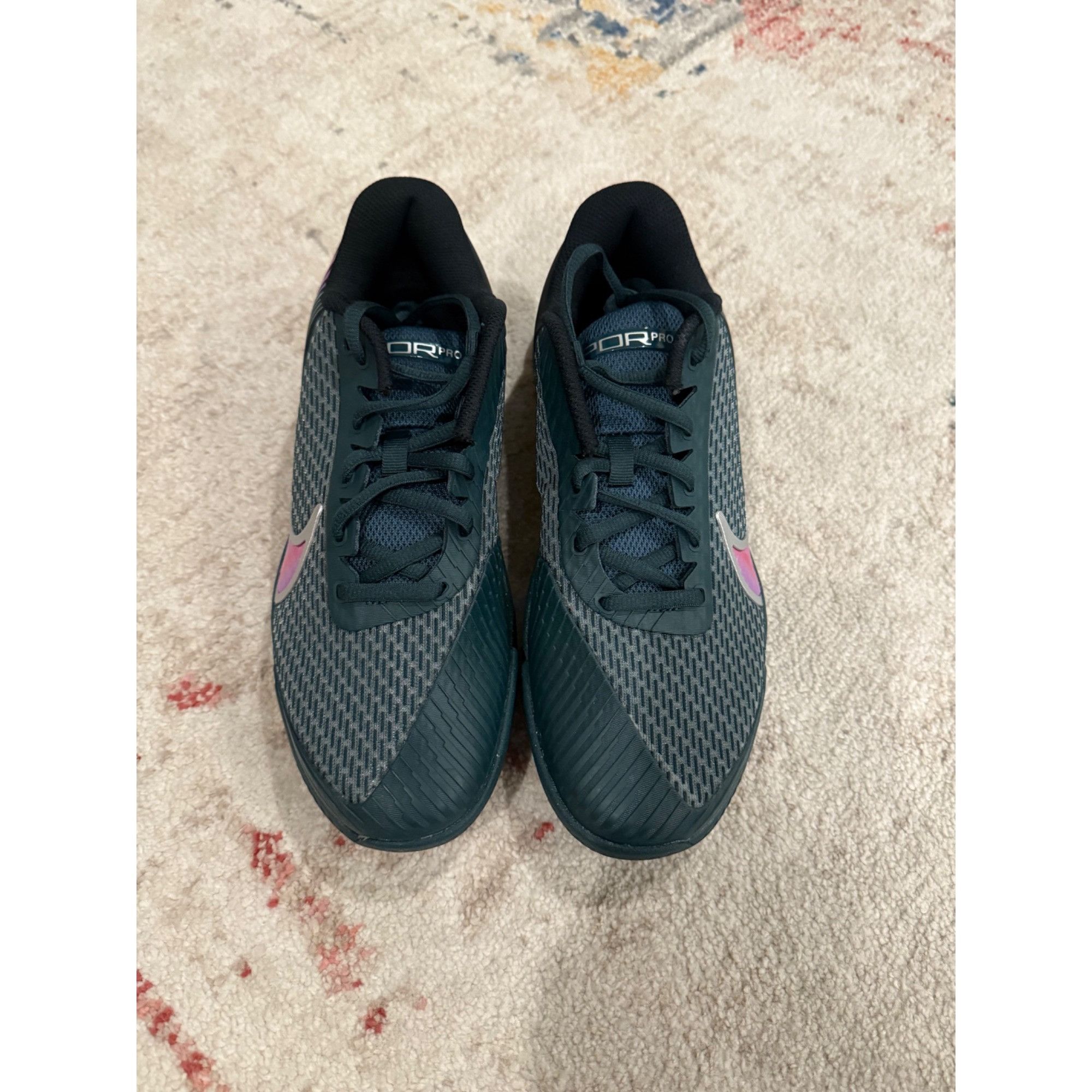Nike Size 11- Nike Zoom Vapor Pro 2 PRM Deep Jungle Green Carlos Size US 11 / EU 44 - 5 Thumbnail