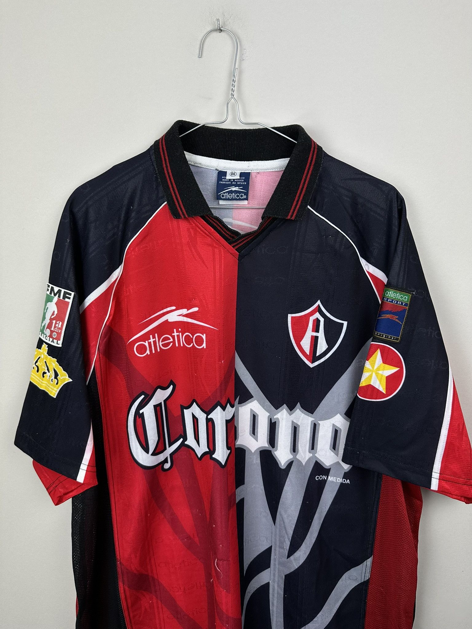 Atletica Atlas FC 1998 Home [XL] Football Soccer Jersey Mexico Size US XL / EU 56 / 4 - 3 Thumbnail
