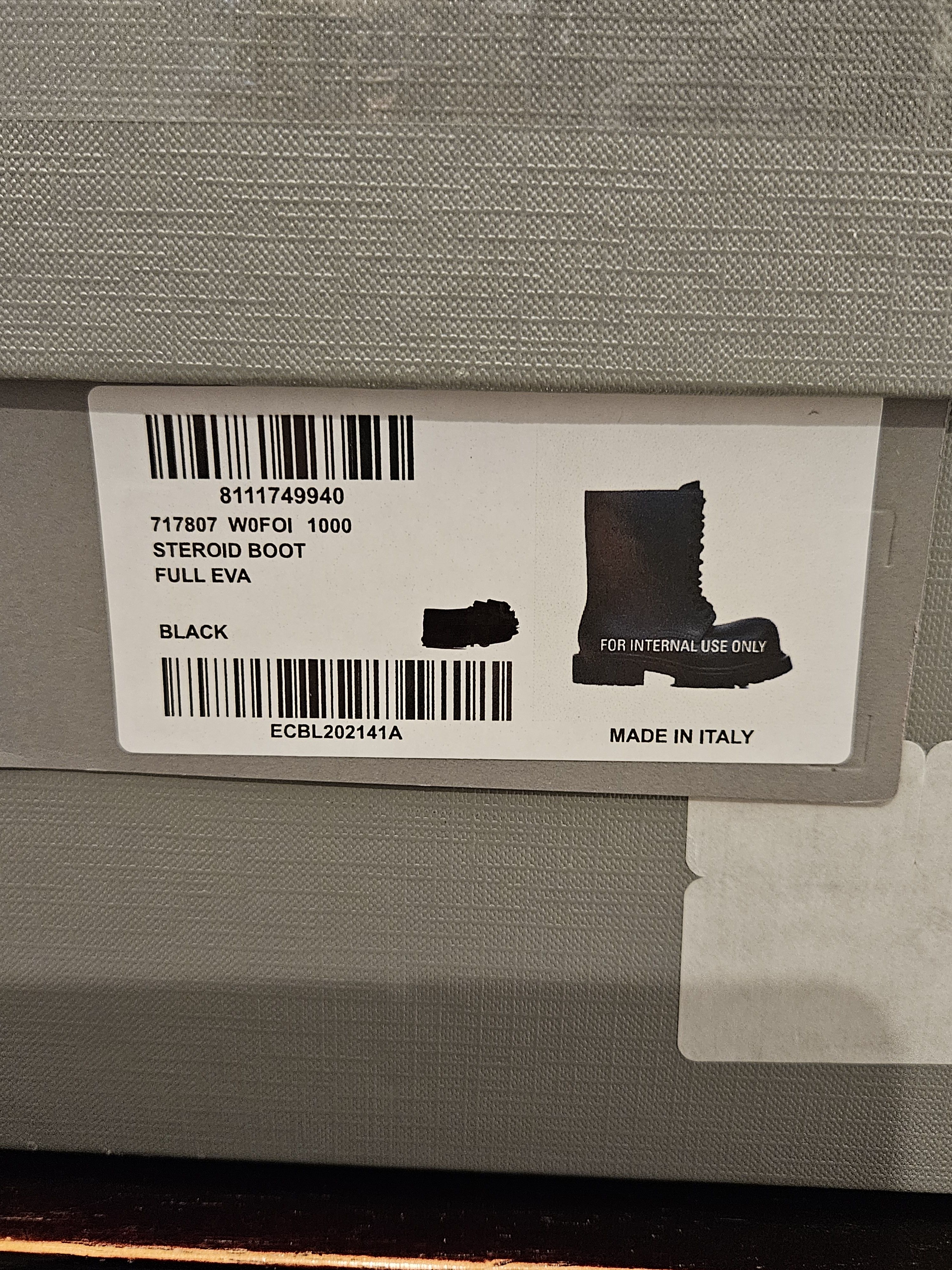 Balenciaga Steroid Boots (new with minor defect) Size US 9 / EU 42 - 21 Thumbnail