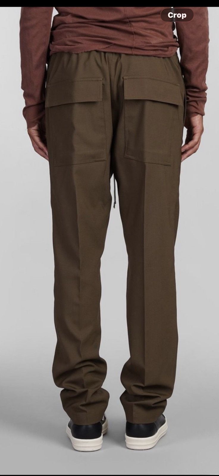 Rick Owens Rick Owens mens 2024 wool pants 52/36. $1290 Size US 36 / EU 52 - 2 Thumbnail