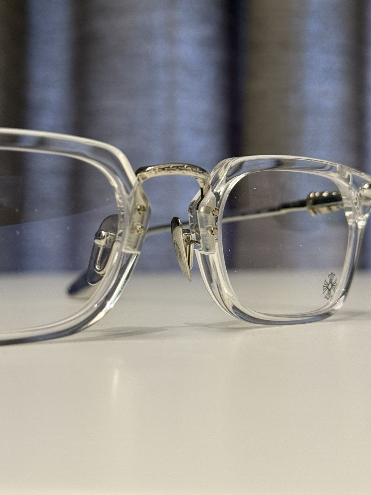 Chrome Hearts Chrome Hearts Dagger Glasses Black Size ONE SIZE - 7 Thumbnail
