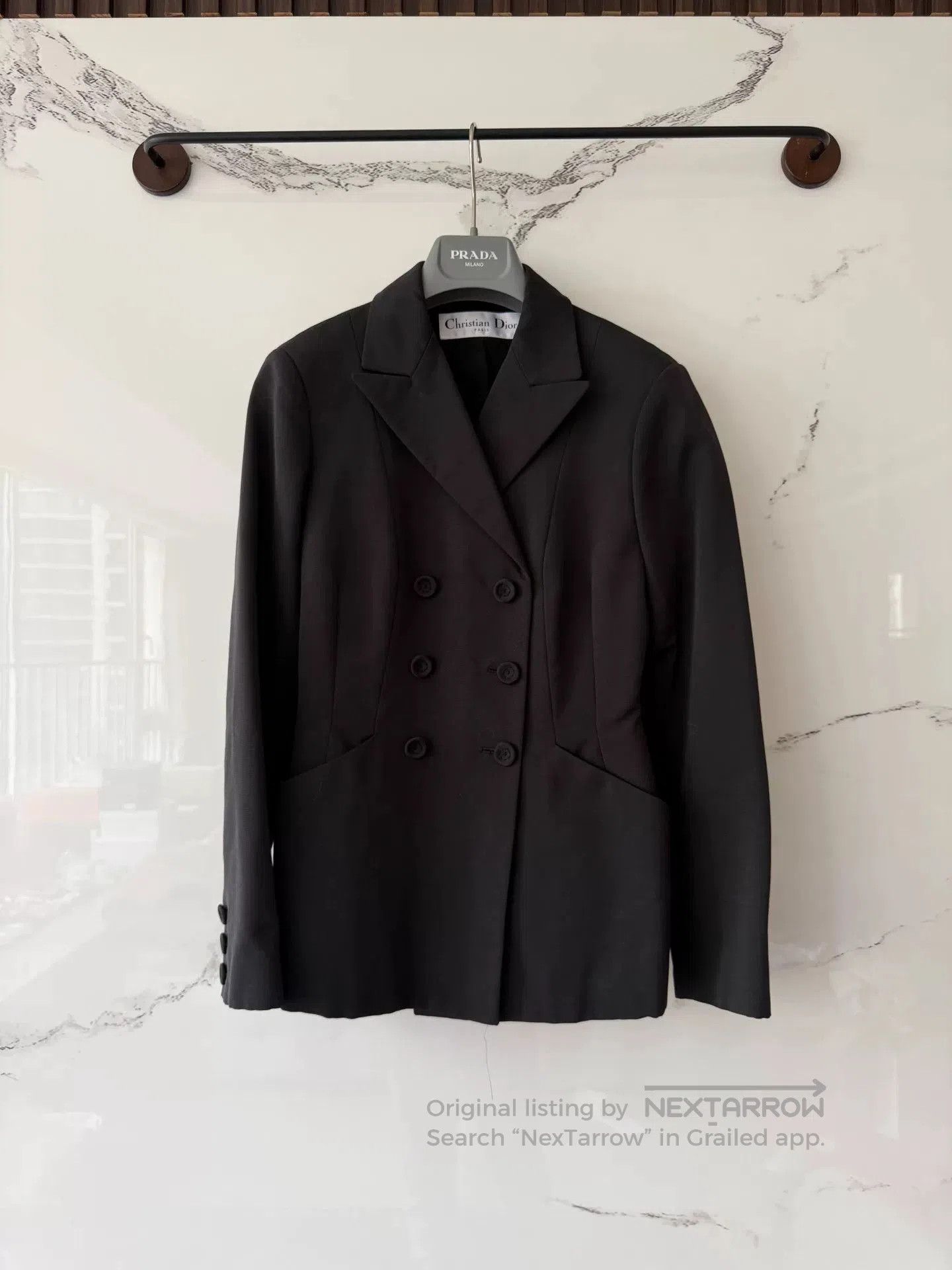 Dior dior black double. Size S / US 4 / IT 40 - 1 Thumbnail