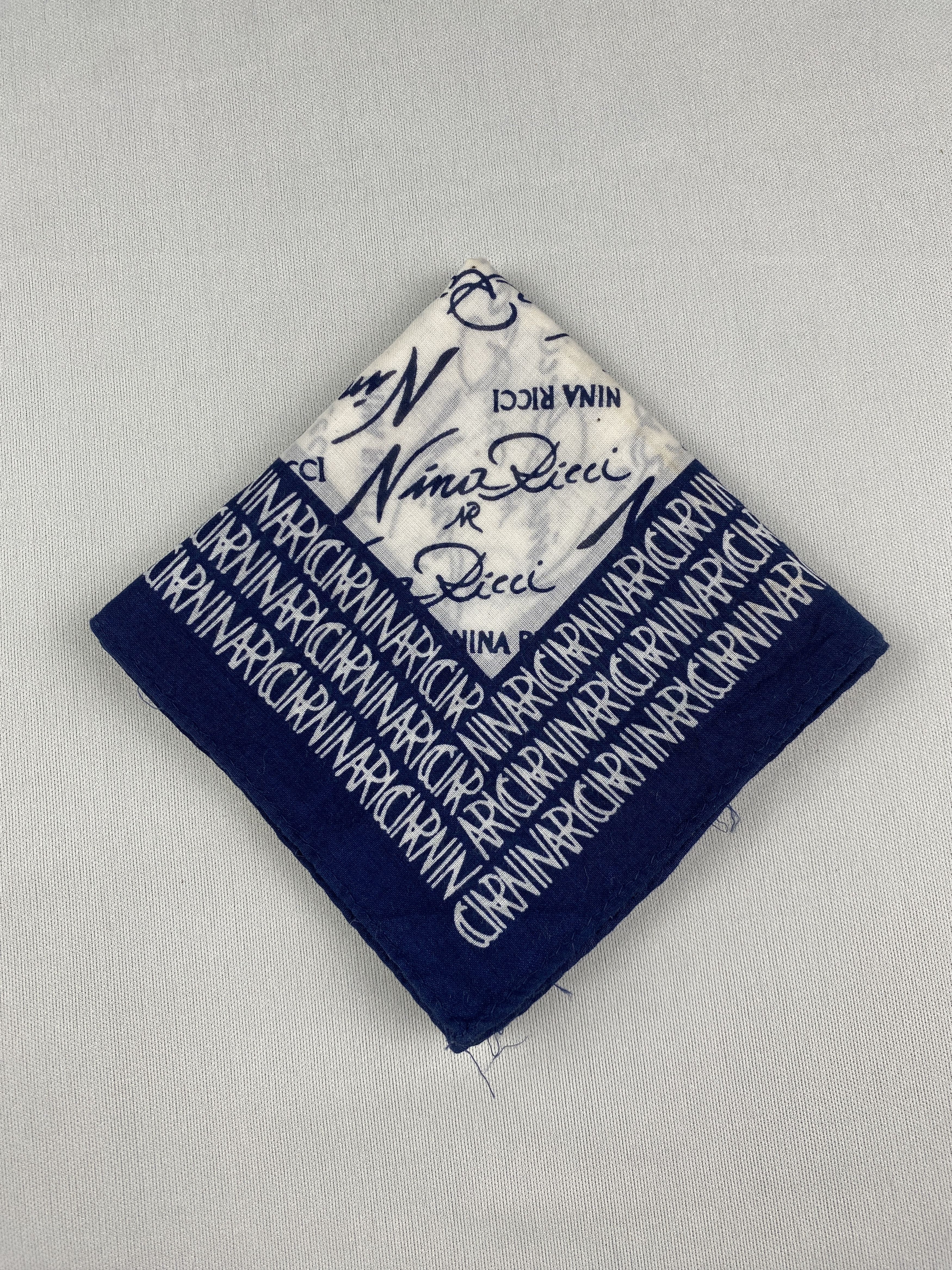 Other Vintage Nina Ricci Handkerchief Pocket Square Bandana HM0020 Size ONE SIZE - 3 Thumbnail