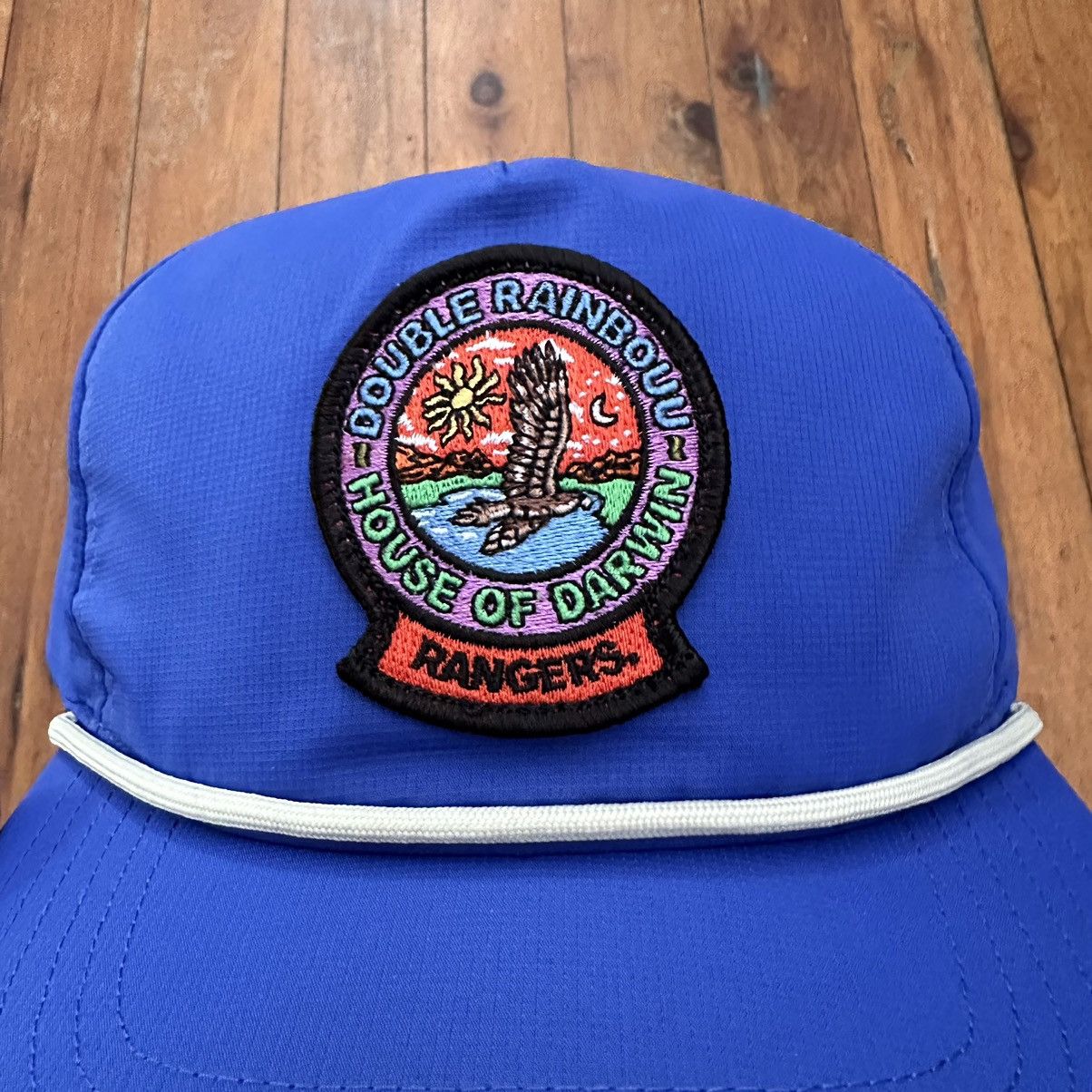 Double Rainbouu Double Rainbouu Rangers Trucker Cap Hat Size ONE SIZE - 6 Thumbnail