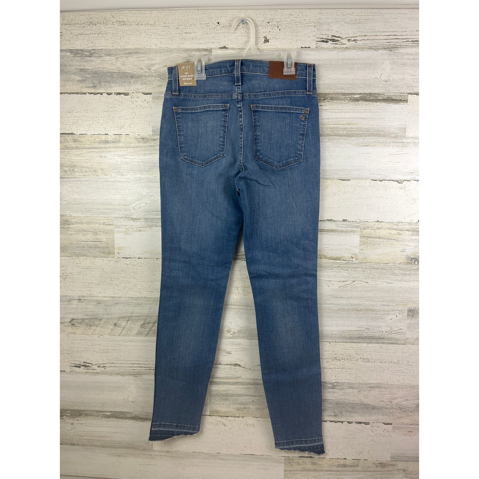 Madewell Madewell womens 27 10" high rise skinny new medium wash Size 27" / US 4 / IT 40 - 2 Thumbnail