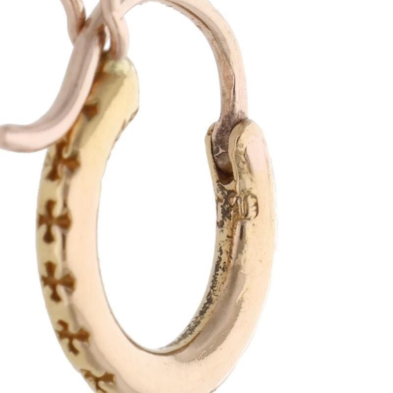 Chrome Hearts chrome hearts 22K hoop gold earring Size ONE SIZE - 3 Thumbnail