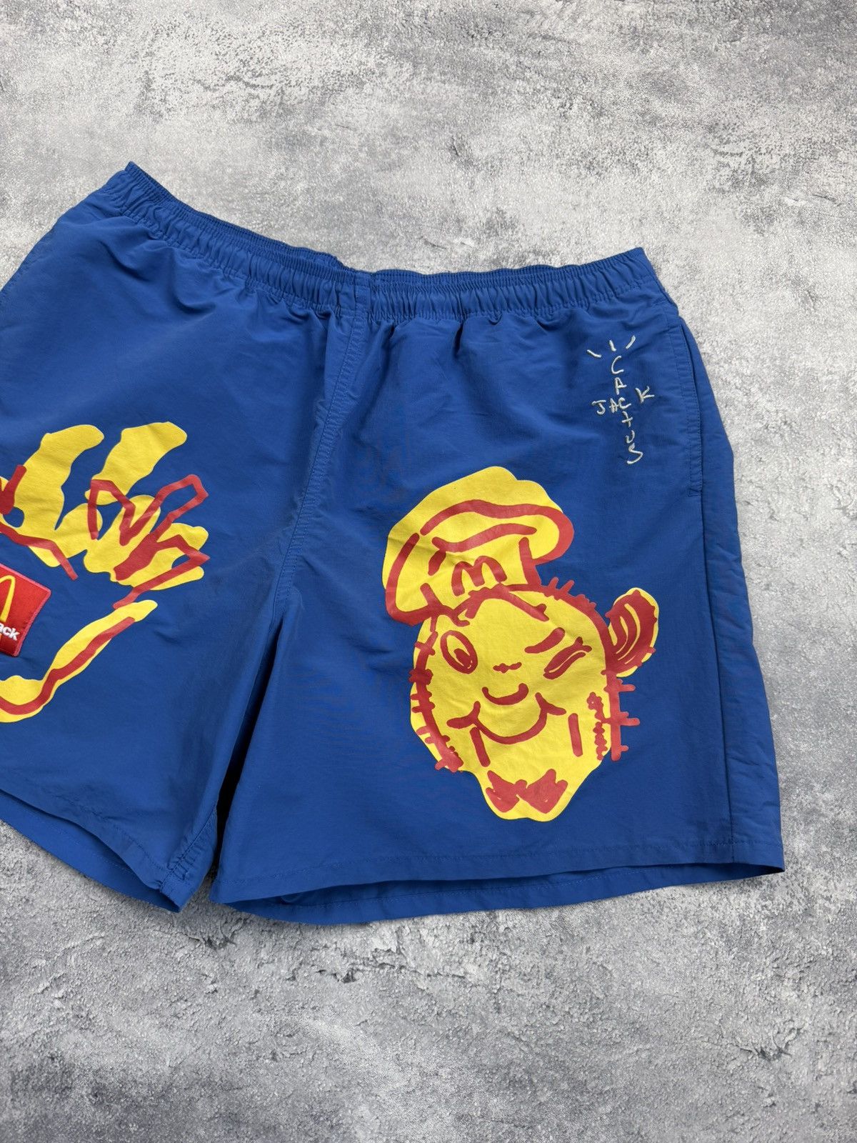 Travis Scott Travis Scott x McDonalds Cactus Jack Illustration Shorts Size US 34 / EU 50 - 5 Thumbnail