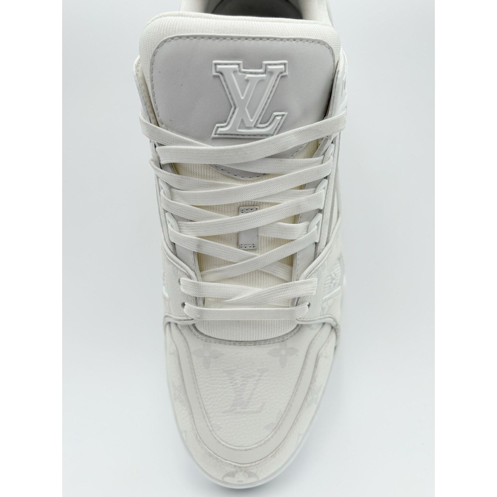 Louis Vuitton 12-12.5 Louis Vuitton Trainer Monogram ' White '| EXCELLENT! Size US 12 / EU 45 - 11 Thumbnail
