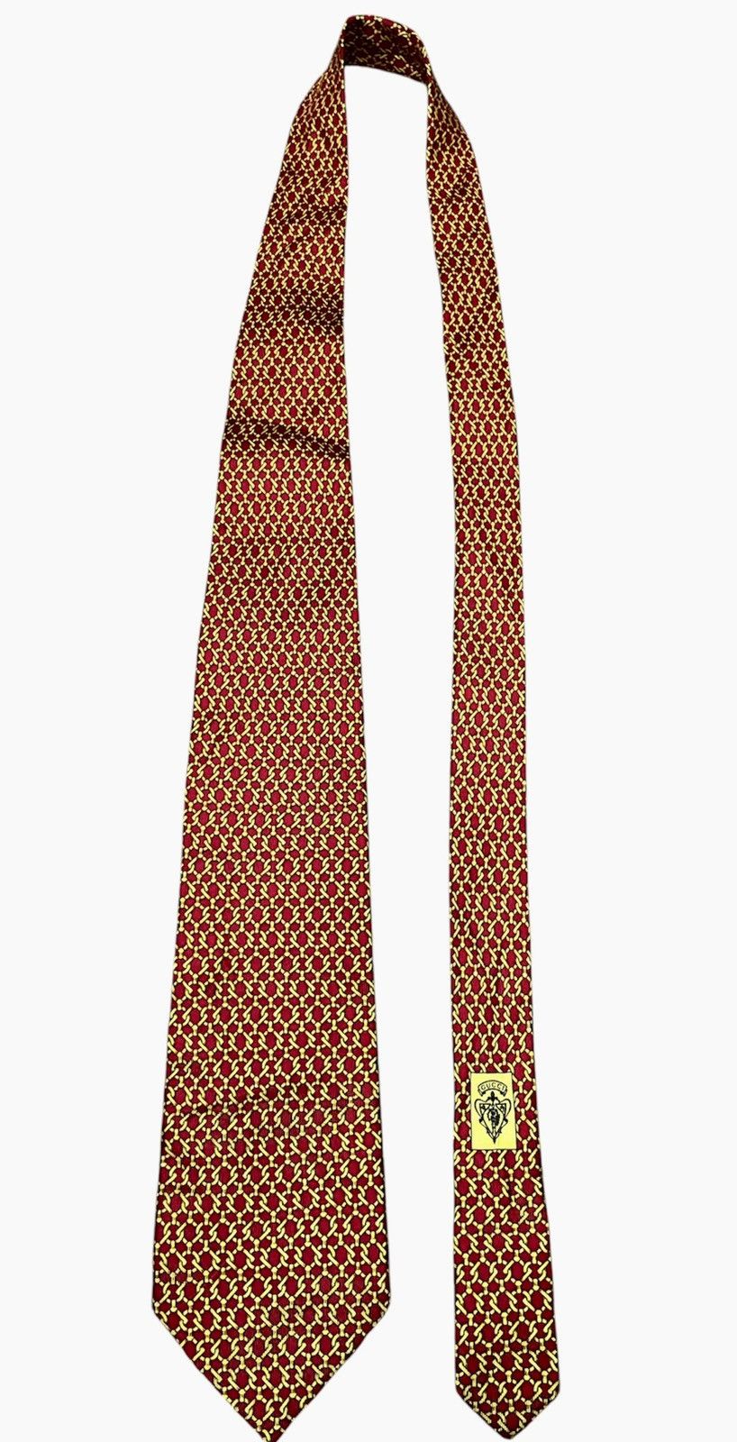 Gucci Vintage Gucci NeckTie Size ONE SIZE - 2 Thumbnail