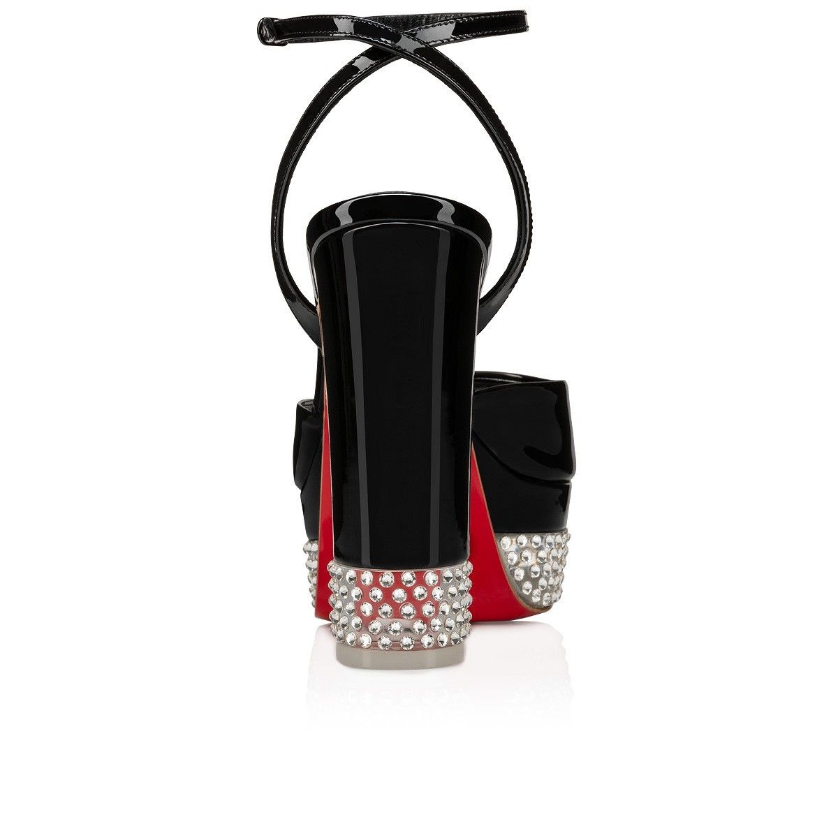 Christian Louboutin o1s1wg110325 Cassandrina Alta 130 in Black Size US 7 / IT 37 - 4 Thumbnail